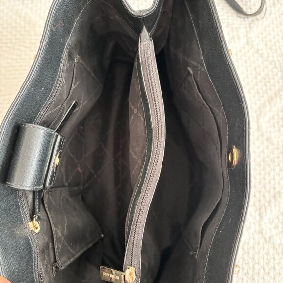 Michael Kors Ellis Leather Shoulder Tote - Picture 13 of 14